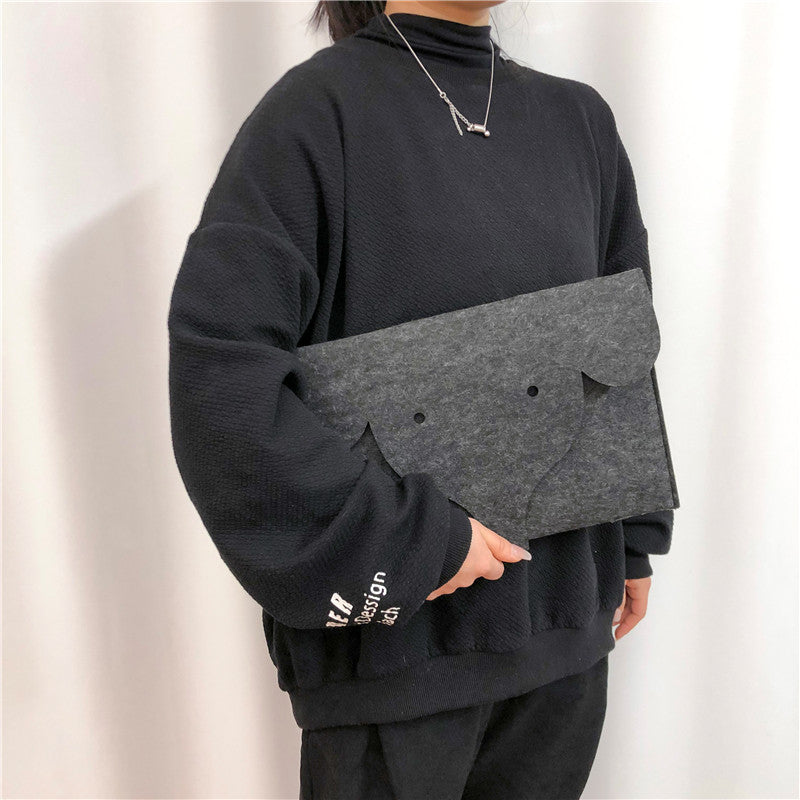 NookPack| Premium Felt Tablet & Laptop Sleeve – 360° Shock-Absorbing Protection for iPad, MacBook, Surface & More