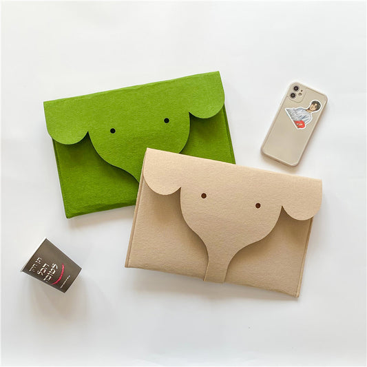 NookPack｜ Premium Felt Tablet & Laptop Sleeve – 360° Shock-Absorbing Protection for iPad, MacBook, Surface & More