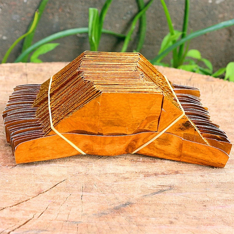 200 Pcs Chinese Joss Paper Money Ancestor Money Joss Paper Chinese Ingot for Ancestral Worship Hell Bank Notes for Funerals