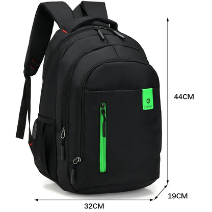Men's Backpacks Oxford Waterproof Rucksack Business Computer Bag Casual Travel Backpack Senior High School Student Schoolbag