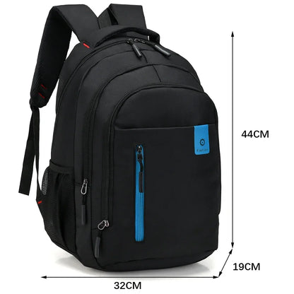 Men's Backpacks Oxford Waterproof Rucksack Business Computer Bag Casual Travel Backpack Senior High School Student Schoolbag